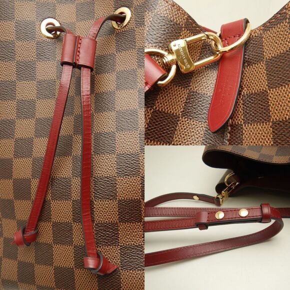 LOUIS VUITTON Damier NeoNoe MM N40214 Shoulder Bag in Cherry Berry 253053 - Picture 7 of 10